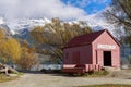 The old steamship depot in Glenorchy, New Zealand