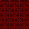 Red shining vintage seamless pattern background