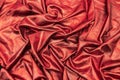 Red shiny fabric drape new year texture Christmas