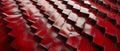 Red Shiny Rectangular Blocks Form Abstract Pattern Royalty Free Stock Photo
