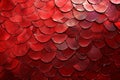 Red Shiny Scales Texture Background Design Pattern Elegant Luxury art rich dark ruby bold image
