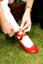 Red Shoe Royalty Free Stock Photo