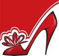 Red Shoe Royalty Free Stock Photo