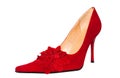 Red shoe Royalty Free Stock Photo