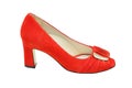 Red shoe Royalty Free Stock Photo