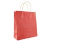 Red shopping bag Royalty Free Stock Photo