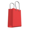 Red shopping sale bag. Royalty Free Stock Photo