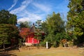 Red shrine at Tofukuji temple