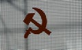 Red sign of communism