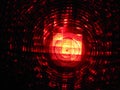 Red signal light Royalty Free Stock Photo