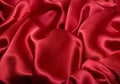 Red silk background Royalty Free Stock Photo