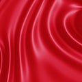 Red silk background Royalty Free Stock Photo