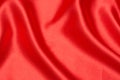 Red silk background for Valentines Royalty Free Stock Photo