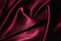 Red silk closeup Royalty Free Stock Photo