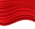 Red silk curtain background Royalty Free Stock Photo