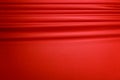 Red silk curtain background Royalty Free Stock Photo