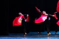 Red silk fan 12-Chinese folk dance-Graduation Show of Dance Departmen
