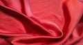 red silk texture background,generated with AI. Royalty Free Stock Photo