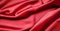 red silk texture background,generated with AI. Royalty Free Stock Photo