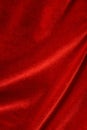 Red silk velvet texture and background Royalty Free Stock Photo