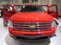 Red Silverado Truck