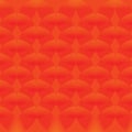 Red simple continuous circle pattern of wallpaper Royalty Free Stock Photo
