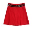 Red skirt Royalty Free Stock Photo