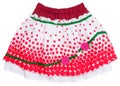 red skirt Royalty Free Stock Photo
