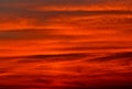 Red Sky Background Royalty Free Stock Photo