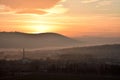 Red sky nature mountain on spiÃÂ¡