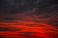 Red sky Royalty Free Stock Photo