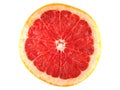 Red sliced grapefruit Royalty Free Stock Photo