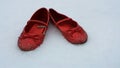 Sparkly Red Shoes Royalty Free Stock Photo