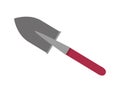 Red small shovel concept