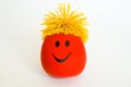 Red Smiley Face Royalty Free Stock Photo