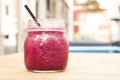 Red smoothie. Radical Free Royalty Free Stock Photo