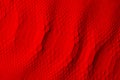 red snake skin texture with natural pattern, python leather surface background Royalty Free Stock Photo