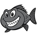 Red Snapper Fish Illustration