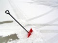 Red Snow Shovel