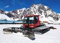 Red snowcat Royalty Free Stock Photo