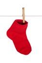 Red Socks Royalty Free Stock Photo