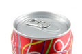 Red soda can top Royalty Free Stock Photo