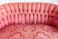 Red sofa couch Royalty Free Stock Photo