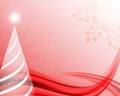 Red, soft christmas background