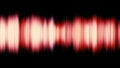 Red sound wave and audio equalizer effect background. Red sound wave of noise on black background. Royalty Free Stock Photo