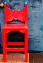 Red Southwestern Chair