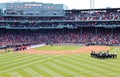 Red Sox and Yankees Fenway 2001 Royalty Free Stock Photo