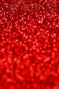 Red Sparkle Glitter background. Holiday, Christmas, Valentines, Beauty and Nails abstract texture Royalty Free Stock Photo