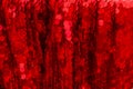 Red Sparkling Lights Festive background with texture. Abstract Christmas twinkled bright bokeh. Red glitter texture Royalty Free Stock Photo
