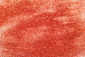Red sparkly glitter background. Royalty Free Stock Photo